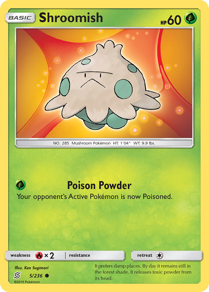Shroomish (5/236) [Sun & Moon: Unified Minds] | Exor Games Dartmouth