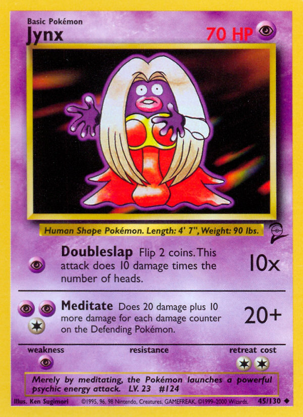 Jynx (45/130) [Base Set 2] | Exor Games Dartmouth