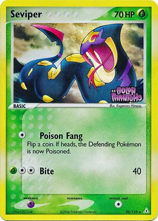 Seviper (32/110) (Stamped) [EX: Holon Phantoms] | Exor Games Dartmouth