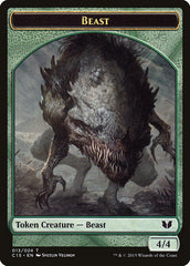 Beast // Snake (017) Double-Sided Token [Commander 2015 Tokens] | Exor Games Dartmouth