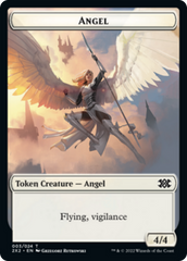 Saproling // Angel Double-sided Token [Double Masters 2022 Tokens] | Exor Games Dartmouth