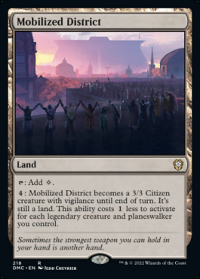 Mobilized District [Dominaria United Commander] | Exor Games Dartmouth