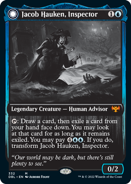 Jacob Hauken, Inspector // Hauken's Insight [Innistrad: Double Feature] | Exor Games Dartmouth