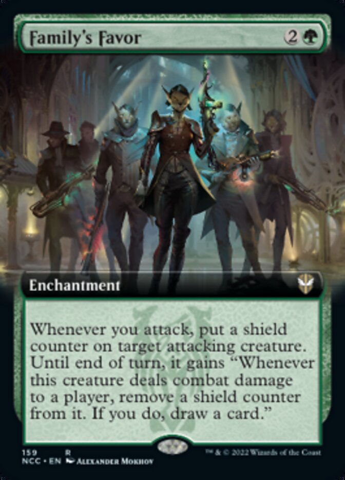Family's Favor (Extended Art) [Streets of New Capenna Commander] | Exor Games Dartmouth