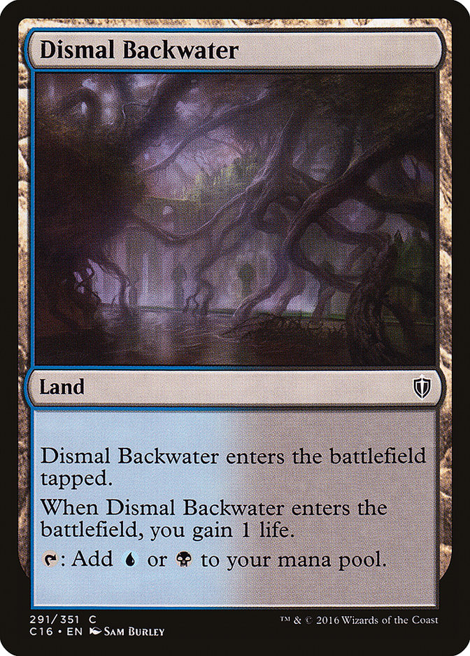 Dismal Backwater [Commander 2016] | Exor Games Dartmouth