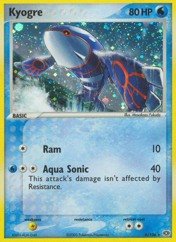 Kyogre (6/106) [EX: Emerald] | Exor Games Dartmouth