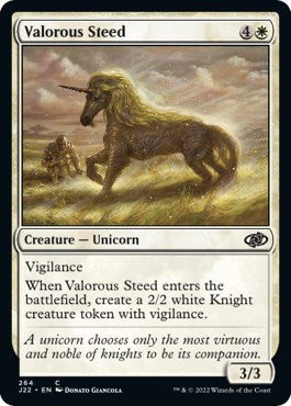 Valorous Steed [Jumpstart 2022] | Exor Games Dartmouth