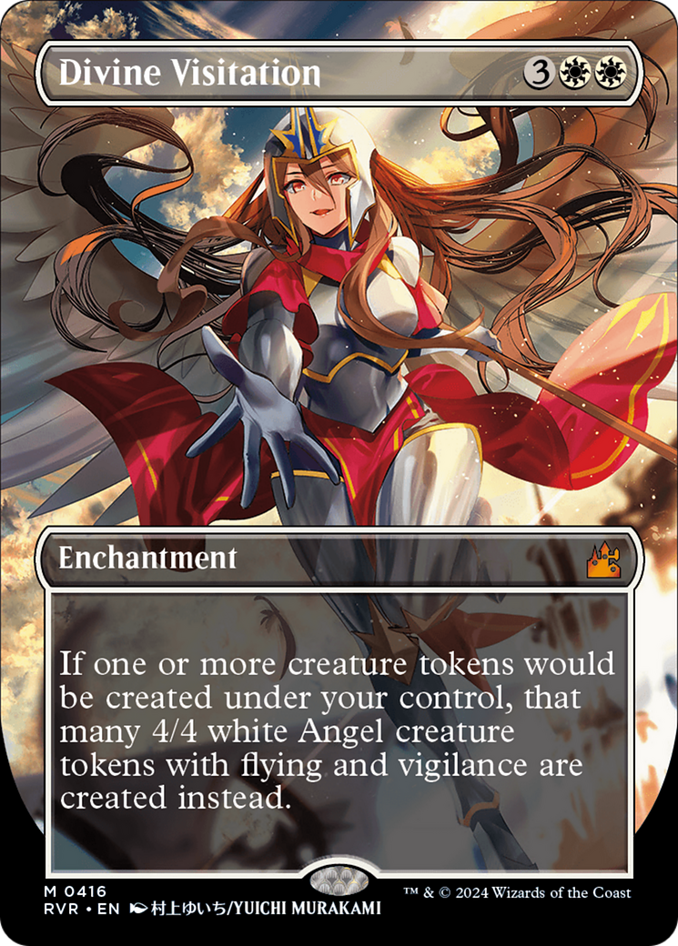 Divine Visitation (Anime Borderless) [Ravnica Remastered] | Exor Games Dartmouth