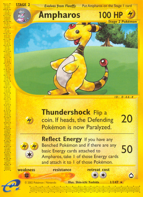 Ampharos (1/147) [Aquapolis] | Exor Games Dartmouth