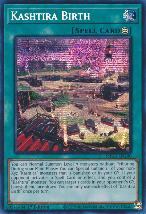 Kashtira Birth [MP23-EN200] Prismatic Secret Rare | Exor Games Dartmouth