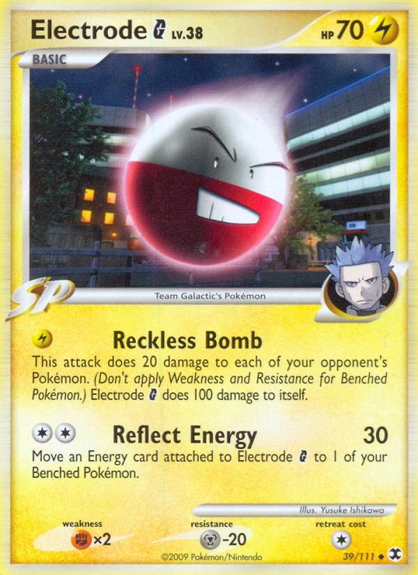 Electrode G (39/111) [Platinum: Rising Rivals] | Exor Games Dartmouth