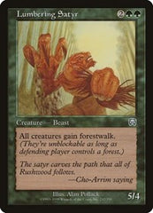 Lumbering Satyr [Mercadian Masques] | Exor Games Dartmouth