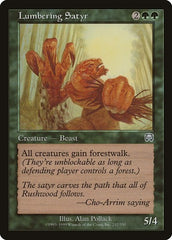Lumbering Satyr [Mercadian Masques] | Exor Games Dartmouth