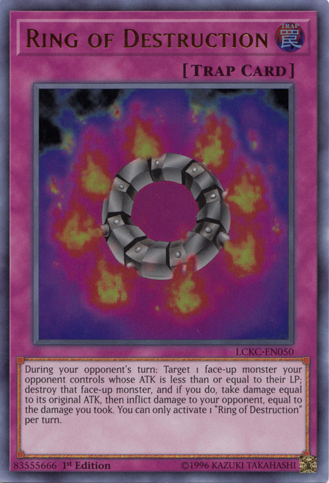 Ring of Destruction [LCKC-EN050] Ultra Rare | Exor Games Dartmouth