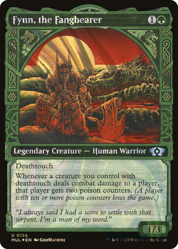 Fynn, the Fangbearer (Halo Foil) [Multiverse Legends] | Exor Games Dartmouth