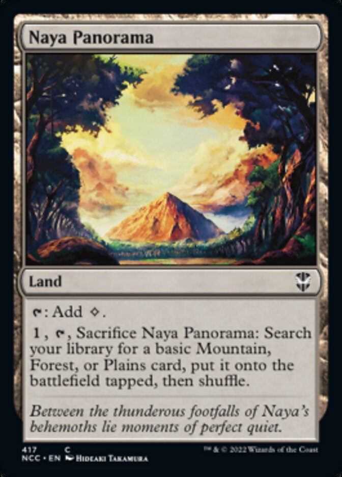 Naya Panorama [Streets of New Capenna Commander] | Exor Games Dartmouth