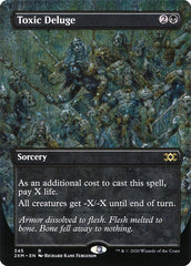 Toxic Deluge (Borderless) [Double Masters] | Exor Games Dartmouth