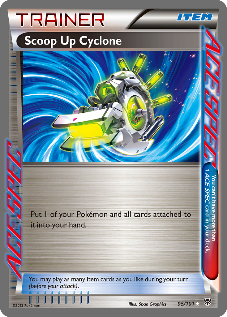 Scoop Up Cyclone (95/101) [Black & White: Plasma Blast] | Exor Games Dartmouth