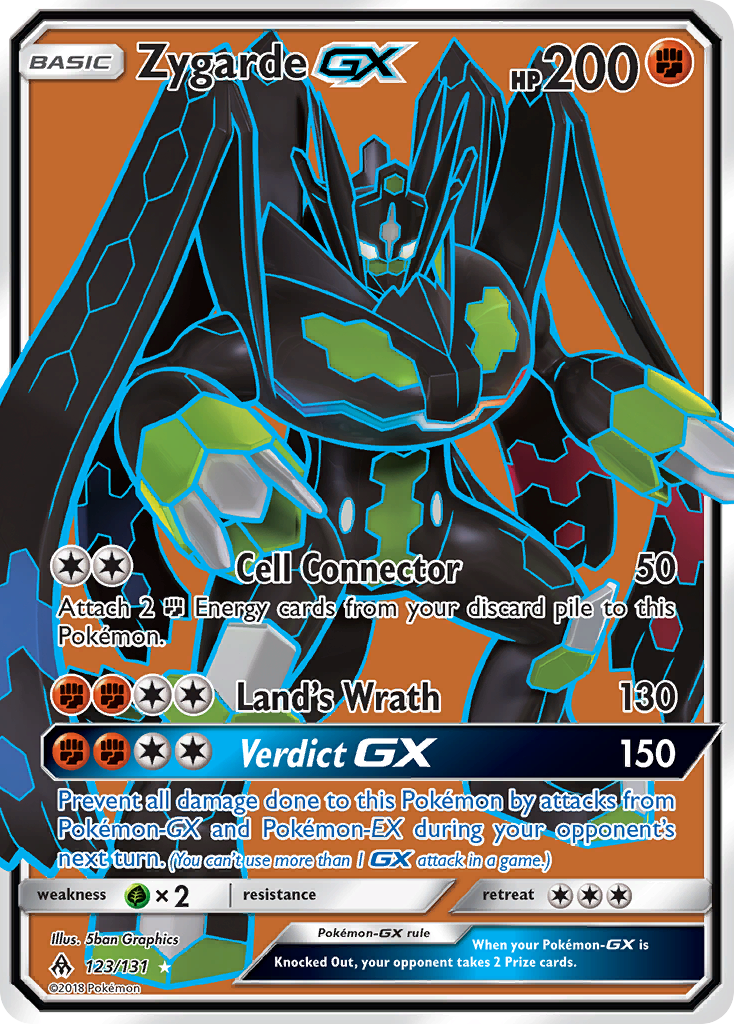 Zygarde GX (123/131) [Sun & Moon: Forbidden Light] | Exor Games Dartmouth