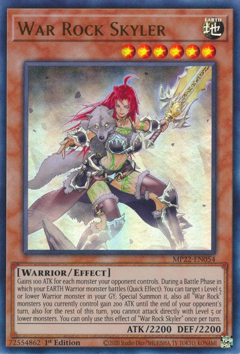 War Rock Skyler [MP22-EN054] Ultra Rare | Exor Games Dartmouth