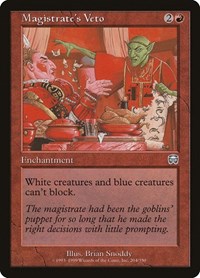 Magistrate's Veto [Mercadian Masques] | Exor Games Dartmouth