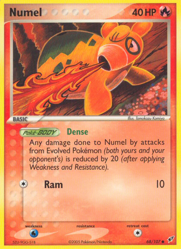 Numel (68/107) [EX: Deoxys] | Exor Games Dartmouth