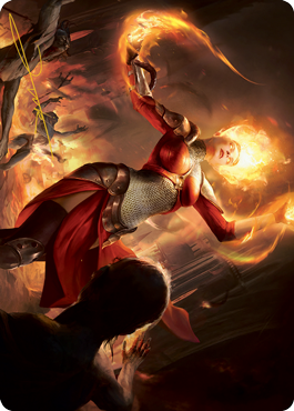 Light Up the Night Art Card (Gold-Stamped Signature) [Innistrad: Midnight Hunt Art Series] | Exor Games Dartmouth