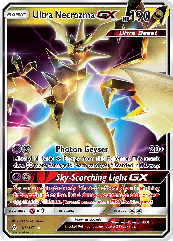 Ultra Necrozma GX (95/131) [Sun & Moon: Forbidden Light] | Exor Games Dartmouth