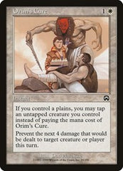 Orim's Cure [Mercadian Masques] | Exor Games Dartmouth