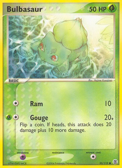 Bulbasaur (55/112) [EX: FireRed & LeafGreen] | Exor Games Dartmouth