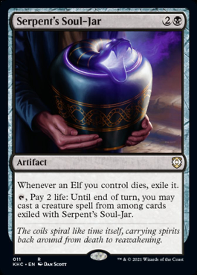 Serpent's Soul-Jar [Kaldheim Commander] | Exor Games Dartmouth