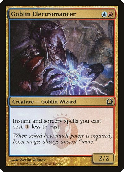 Goblin Electromancer [Return to Ravnica] | Exor Games Dartmouth