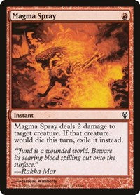 Magma Spray [Duel Decks: Izzet vs. Golgari] | Exor Games Dartmouth