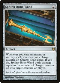 Sphinx-Bone Wand [Duel Decks: Izzet vs. Golgari] | Exor Games Dartmouth