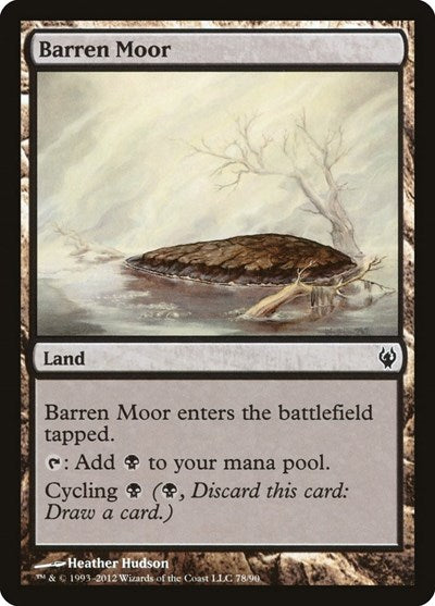 Barren Moor [Duel Decks: Izzet vs. Golgari] | Exor Games Dartmouth