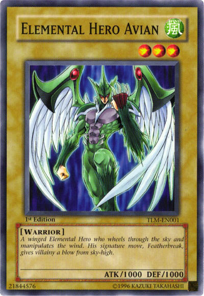 Elemental Hero Avian [TLM-EN001] Common | Exor Games Dartmouth