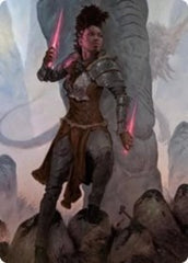 Kaya the Inexorable Art Card [Kaldheim: Art Series] | Exor Games Dartmouth