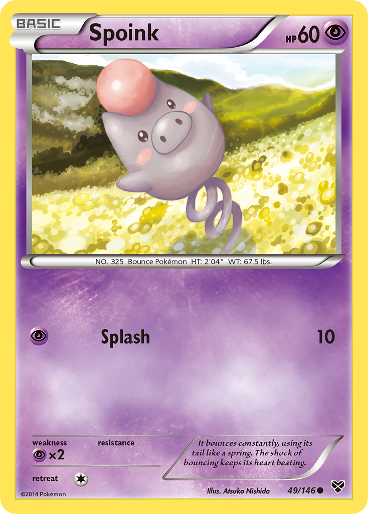 Spoink (49/146) [XY: Base Set] | Exor Games Dartmouth