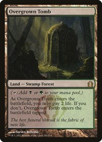 Overgrown Tomb [Return to Ravnica] | Exor Games Dartmouth