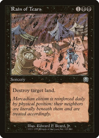 Rain of Tears [Mercadian Masques] | Exor Games Dartmouth