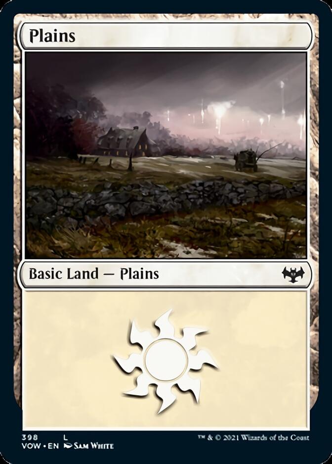 Plains (398) [Innistrad: Crimson Vow] | Exor Games Dartmouth