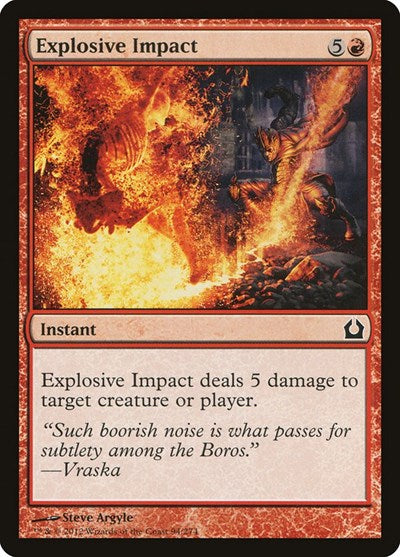 Explosive Impact [Return to Ravnica] | Exor Games Dartmouth
