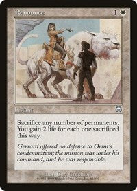 Renounce [Mercadian Masques] | Exor Games Dartmouth