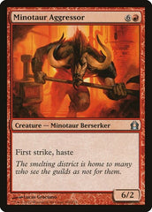 Minotaur Aggressor [Return to Ravnica] | Exor Games Dartmouth