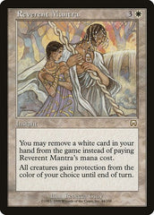Reverent Mantra [Mercadian Masques] | Exor Games Dartmouth
