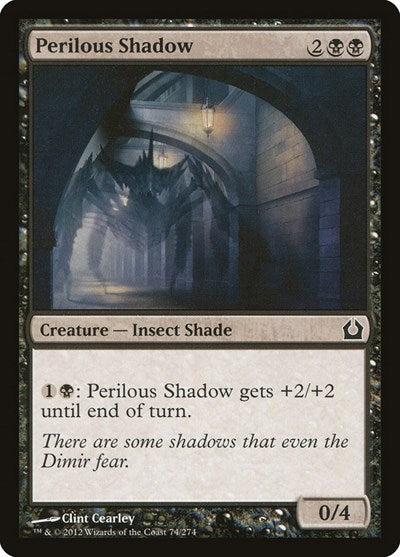 Perilous Shadow [Return to Ravnica] | Exor Games Dartmouth