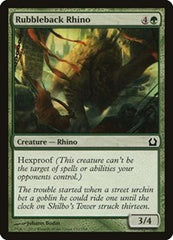 Rubbleback Rhino [Return to Ravnica] | Exor Games Dartmouth