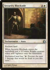 Security Blockade [Return to Ravnica] | Exor Games Dartmouth