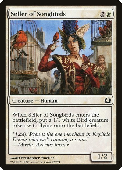 Seller of Songbirds [Return to Ravnica] | Exor Games Dartmouth