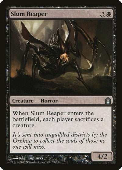 Slum Reaper [Return to Ravnica] | Exor Games Dartmouth